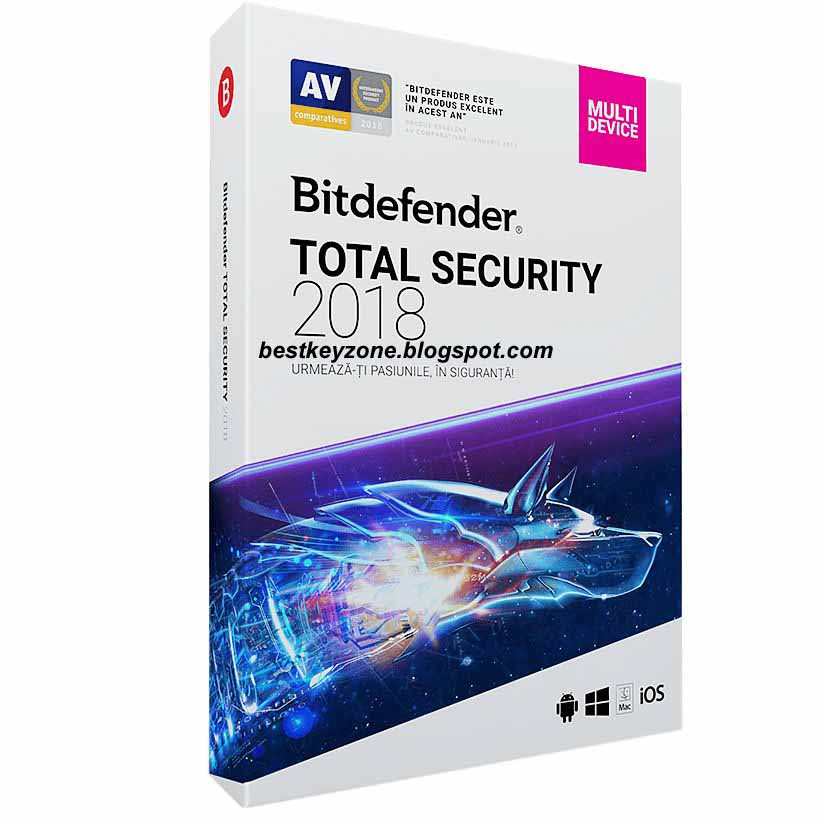 Bitdefender total security 2018 serial key